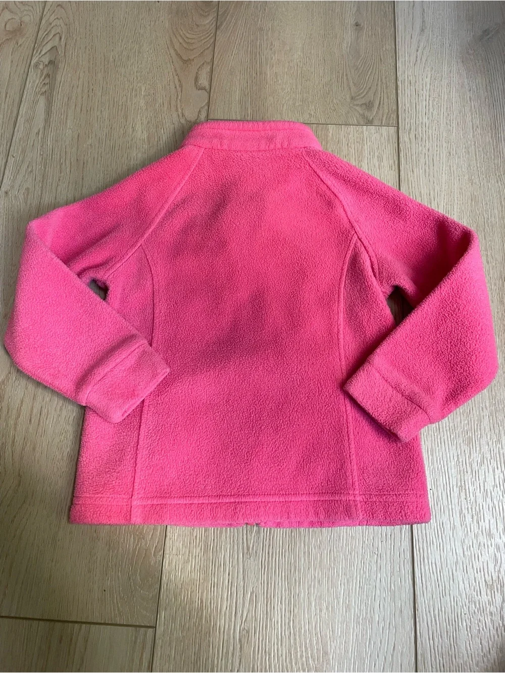 Columbia Bright Pink Full-Zip Fleece Jacket
